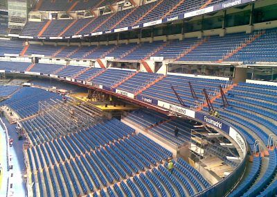 Ampliación de grada Estadio Santiago Bernabéu, Madrid