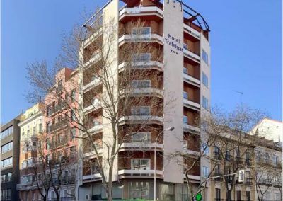 Hotel en la calle Trafalgar, Madrid